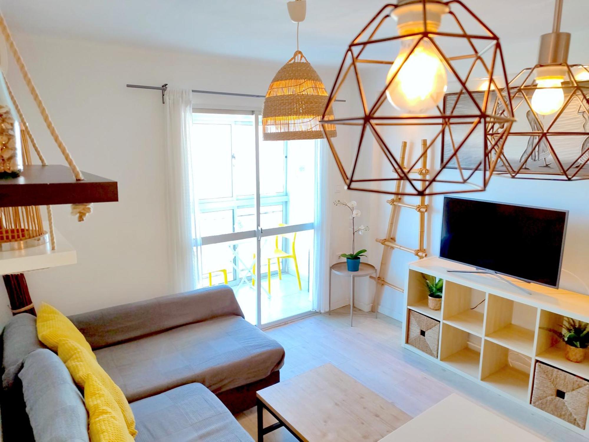 Diseno Y Relax Apartamento De Dos Habitaciones Cerca De La Playa Malaga Luaran gambar