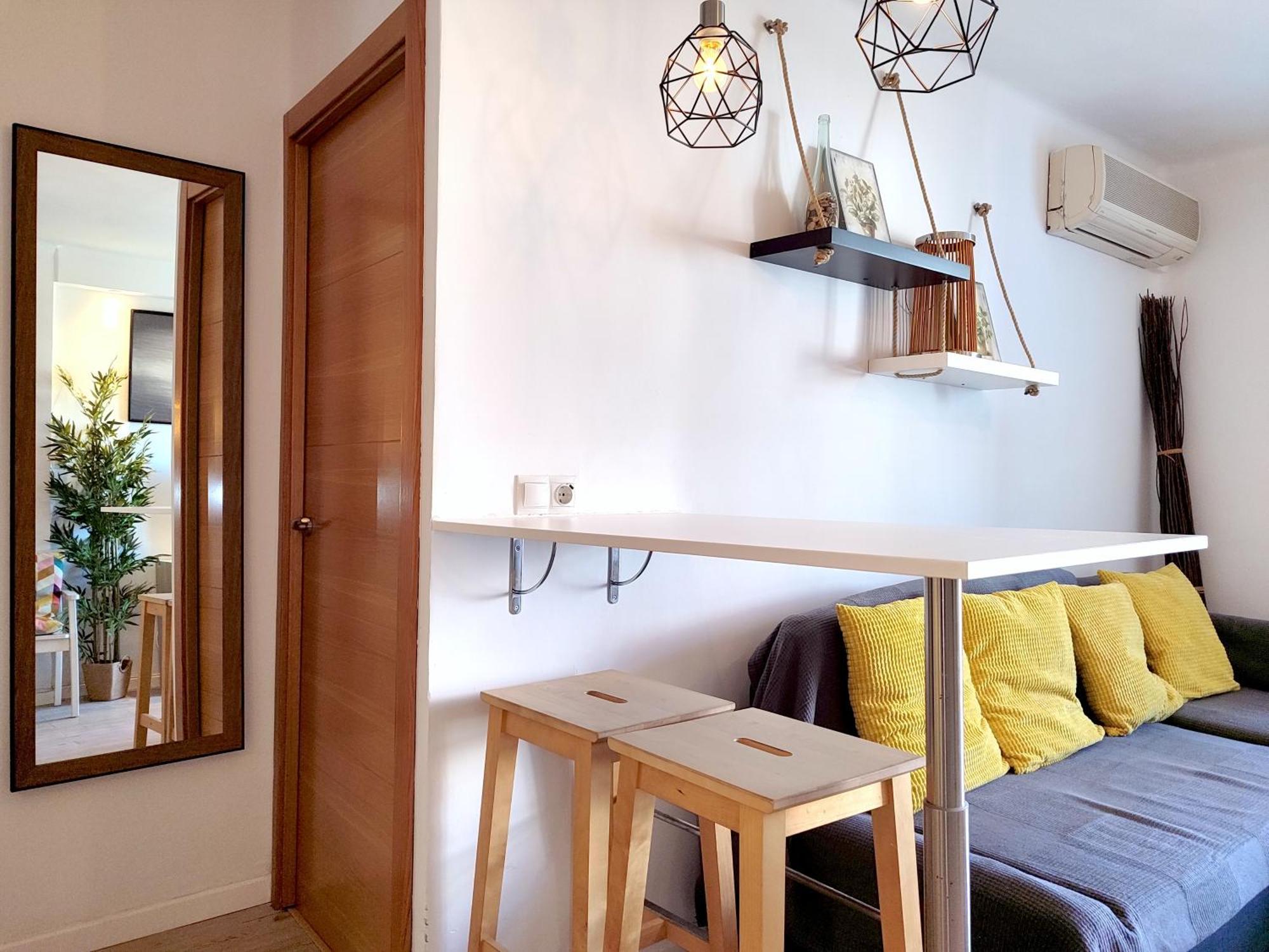 Diseno Y Relax Apartamento De Dos Habitaciones Cerca De La Playa Malaga Luaran gambar